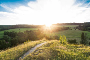 Jena im Sonnenuntergang