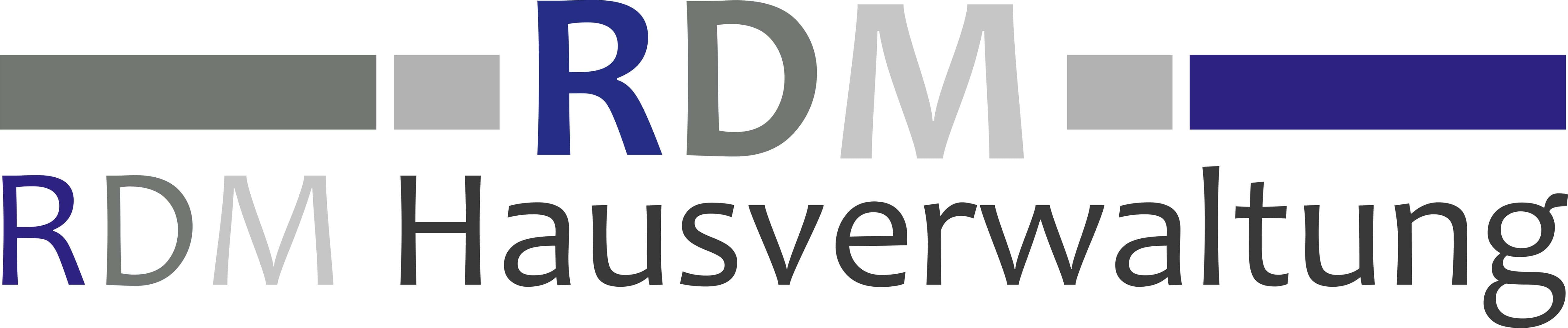 Logo RDM Hausverwaltung groß