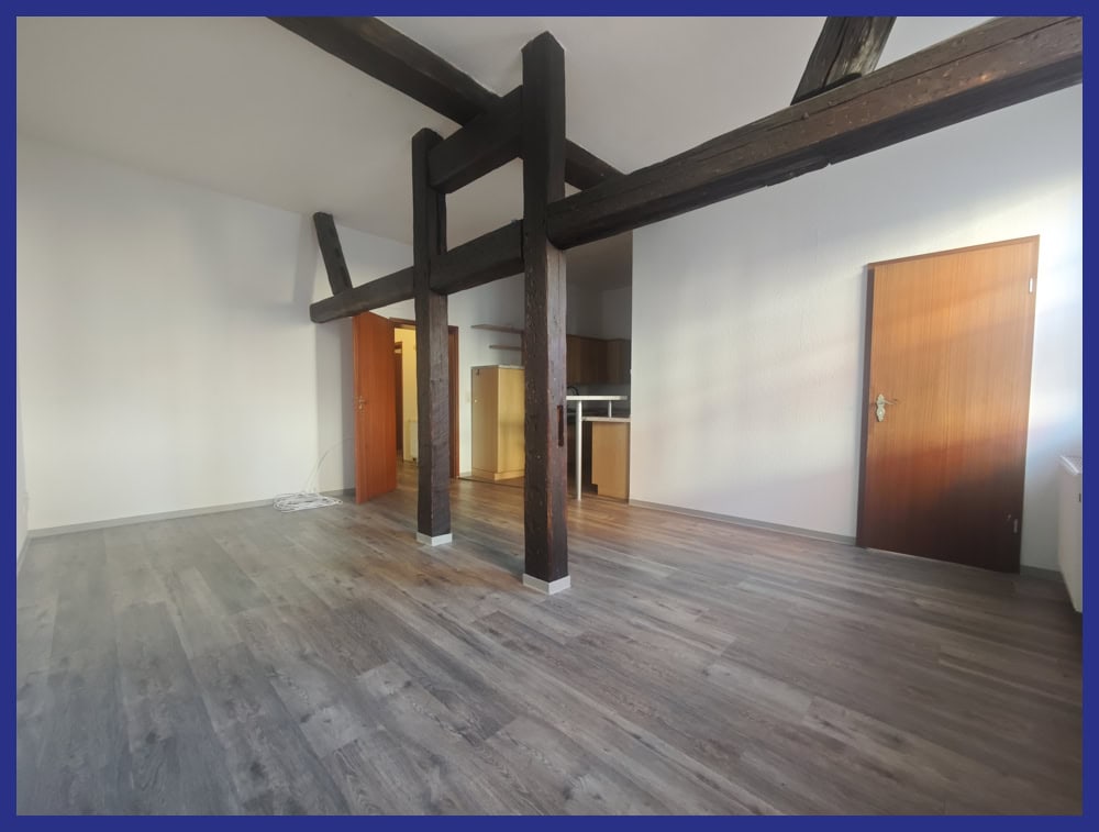 2-Raum-Wohnung mit Einbauküche 2 Wohnzimmer