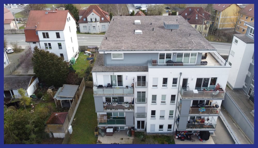 Exklusive Eigentumswohnung in Jena Löbstedt 5 Luftbild