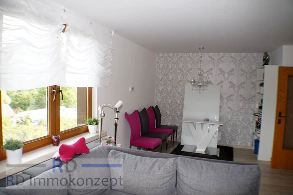 Wohnzimmer Blick Essecke