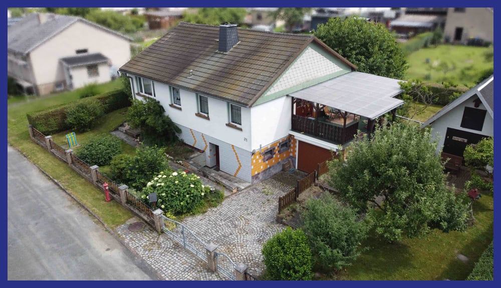 Einfamilienhaus am Stadt- und Waldrand 1 Außenansicht