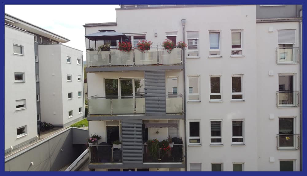 Luftbild Balkon